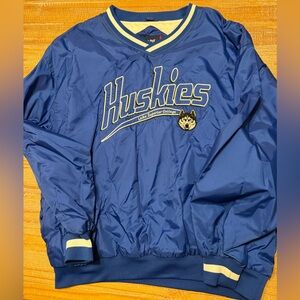 Sport Tek Huskies windbreak pullover